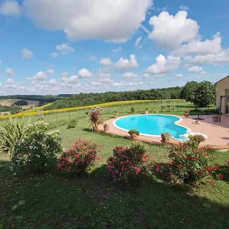 Bed & Breakfast Les Hauts De Grazac, Et Tables D'hotes Grazac (Tarn)