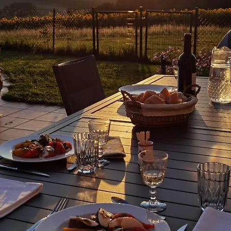 ベッド・アンド・ブレックファスト Les Hauts De Grazac, Et Tables D'hotes Grazac